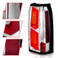 ANZO 2015-2020 Chevrolet Tahoe LED Tail Lights w/ Light Bar Chrome Housing Clear Lens 311376