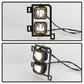 Spyder Dodge Ram 2013-2018 1500 Only Full LED Fog Lights W/Bracket and Universial Switch- Clear 9045424