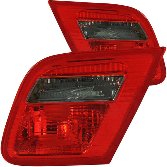 Anzo 2000-2003 BMW 3 Series E46 Tail lights Red/Smoke - Inner