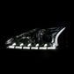 Anzo 2013-2014 Nissan Altima Projector Headlights w/ Plank Style Design Chr