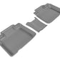 3D MAXpider 2015-2020 Ford Edge Kagu 2nd Row Floormats - Gray L1FR09321501