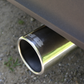 Corsa 18+ Jeep Wrangler JL 2.5in Dual Rear Exit Polished Tips Touring Axle-Back Exhaust 21016
