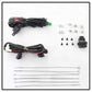 Spyder 05-16 Nissan Frontier Metal Chrome Bumper ONLY OEM Fog Lights w/Switch - Clear (FL-NF05-M-C) 5084972