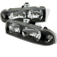 Spyder Chevy S10 98-04/Chevy Blazer 98-05 Crystal Headlights Black HD-YD-CS1098-BK 5012425