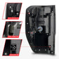 ANZO 19-22 Ford Ranger Full LED Taillights w/ Lightbar Sequential Signal Black Housing/Clear Lens 311446