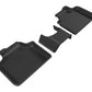 3D MAXpider 2017-2019 Mini Countryman Kagu 2nd Row Floormats - Black L1MN01821509
