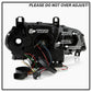 Spyder BMW X5 E70 07-10 Xenon/HID AFS High-Power LED Headlights - Black PRO-YD-BMWE7007AFSHIDAP-BK 5088239