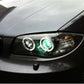 Spyder BMW E87 1-Series 08-11 Projector Headlights LED Halo Black High H1 Low H7 PRO-YD-BMWE87-HL-BK 5008985