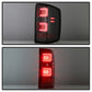 Spyder 16-18 Chevy Silverado Light Bar LED Tail Lights - All Black ALT-YD-CS16-LED-B 5085863