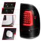 ANZO 1997-2004 Dodge Dakota LED Taillights Black Housing Smoke Lens Pair 311348