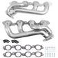 BBK 19-24 GM Full Size 5.3/6.2L Shorty Headers (Silver Ceramic) 40480