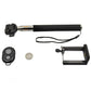 Remote Bluetooth Selfie Stick Tripod Holder Fits iPhone Galaxy