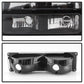 SPYDER Xtune Chevy Suburban 94-98 Headlights w/ Corner & Parking Lights 8pcs Black HD-JH-CCK88-AM-BK-SET 5072221