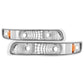 SPYDER Xtune Chevy Silverado 99-02 / Chevy Suburban/TahOE 00-06 Amber Bumper Lights Euro CBL-JH-CS99-AM-E 5064295