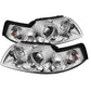 Spyder Ford Mustang 99-04 Projector Headlights LED Halo Chrome High H1 Low H1 PRO-YD-FM99-1PC-AM-C 5010452