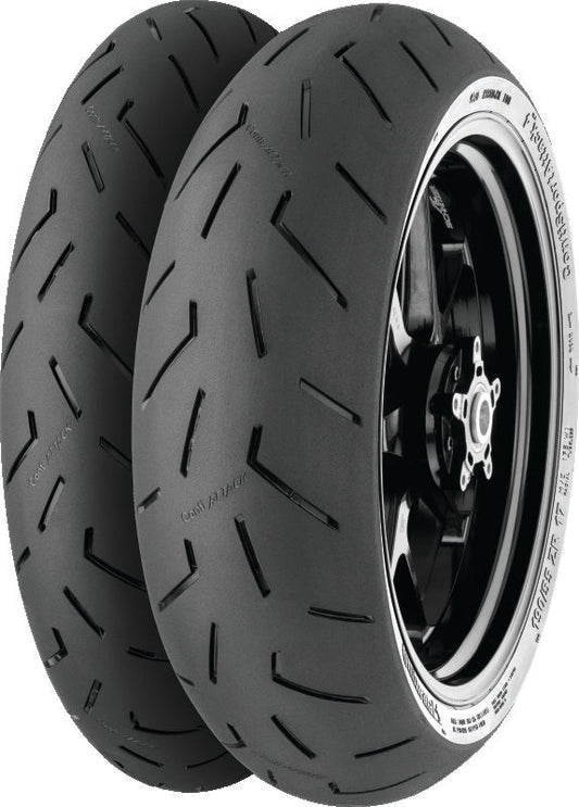 Continental Tire Continental ContiSportAttack 4 Front Tire - 120/60 ZR17 M/C 55(W) TL 02445970000