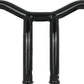 Burly Brand Dominator Raked Bar 10in - Gloss Black B12-6051B