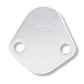 Ford Fuel Pump Block-Off Plate Chrome w/Ford Logo FRD302-290