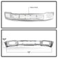 Spyder 18-20 Ford F150 XLT/Lariat w/ Fog Lights Hole Front Bumper - Chrome (FB-FF15018X-FOG-C) 9948435
