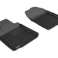 3D MAXpider 2007-2012 Lexus ES Kagu 1st Row Floormat - Black L1LX00011509