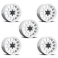 Ford Racing 21-23 Bronco (Excl Bronco Raptor) 17x8.5 Method Oxford White Wheel Kit M-1007K-M1785W