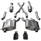 Corsa 11-21 Jeep Grand Cherokee 3.6L 2.5in Dual Rear Exit Sport Exhaust w/ 4.5in Black Tips 14980BLK