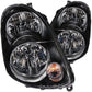 Anzo 2003-2004 Infiniti G35 Crystal Headlights Black