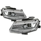 Spyder Chevy Camaro 16-18 (Do Not Fit Halogen) Projector Headlights Chrome PRO-YD-CCAM16HIDSI-SEQ-C 5087386