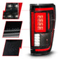ANZO 21-23 Ford F-150 LED Taillights Seq. Signal w/BLIS Cover - Black (For Factory Halogen ONLY) 311475