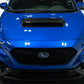OLM LE Carbon Fiber Hood Scoop Cover - 2022+ WRX