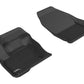 3D MAXpider 2015-2020 Ford Edge Kagu 1st Row Floormat - Black L1FR09311509