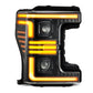 AlphaRex 17-19 Ford F-250/350/450/550 Super Duty PRO-Series Proj Headlights Alpha-Bk w/SS & DRL 880320 *Discontinued