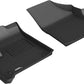 3D MAXpider 2018-2020 Buick Enclave Kagu 1st Row Floormat - Black L1BC04011509