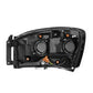 AlphaRex 06-08 Ram 1500HD NOVA LED Proj Headlights Plnk Style Alpha Blk w/Seq Signal/DRL/Amber LED 880538 *Discontinued