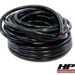 HPS High Temp 1/4"ID (6mm) Reinforced Silicone Heater Hose Black 50Ft Roll