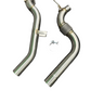 SPDZ1 Race Spec High Flow Downpipe For 2015-2023 Ford Mustang Eco boost 2.3t