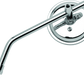 BikeMaster 3in Adjustable Round Mirror 10mm - Each - Chrome 600802