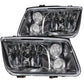 Anzo 1999-2005 Volkswagen Jetta Crystal Headlights Black w/o Bulbs