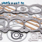 Cometic Gasket Cometic Buick Big Block V8 Top End Gasket Kit - 4.385in Bore - .051in MLS Cylinder Head Gasket PRO1011T-051