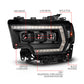 ANZO 19-24 RAM 2500/3500 Z-Series Full LED Proj Headlights DRL/Init/SeqSig - Pass. Side ONLY 111601X-R
