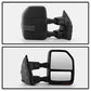 SPYDER xTune 08-15 Ford Super Duty LED Telescoping Manual Mirrors - Smk (Pair) (MIR-FDSD08S-G4-MA-RSM-SET) 9943119