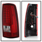 SPYDER xTune Chevy Silverado 1500/2500/3500 99-02 / Version 3 Tail Lights Red Clear ALT-ON-CS99V3-LBLED-RC 9038792