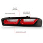 ANZO 2016-2018 Chevrolet Camaro L.E.D T.L Red/Clear 321349
