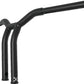Burly Brand Dominator Raked Bar 12in - Matte Black B12-6052SB