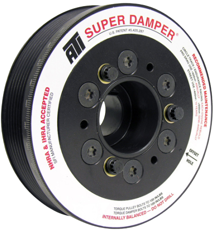 ATI Damper - 5.67in - Alum - 4 & 4 Grv - Toyota 3SGTE 1990 - 1995 Mr2 Turbo 7 Percent OD