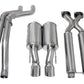 Corsa Performance 06-10 Jeep Grand Cherokee 6.1L V8 Polished Sport Cat-Back Exhaust
