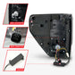 ANZO 21-23 Ford F-150 LED Taillights Seq. Signal w/BLIS Cover - Black Smoke 311474