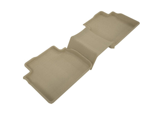 3D MAXpider 2018-2020 Toyota Camry Kagu 2nd Row Floormats - Tan L1TY23721502