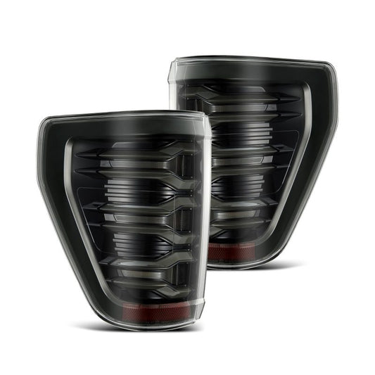 AlphaRex 21-22 Ford F150 LUXX LED Projector Tail Lights - Alpha-Black 653010 *Discontinued