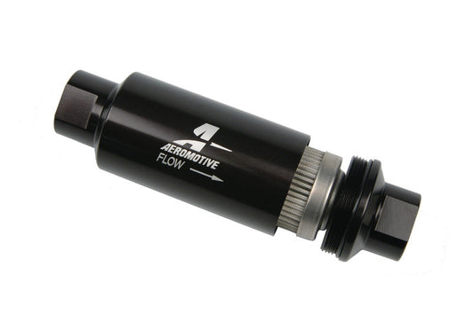 Aeromotive 100 Micron, ORB-10 Black Fuel Filter